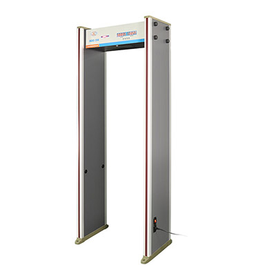 walk through metal detectors