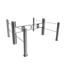 Supermarket Security Entrance Swing Barrier Turnstile