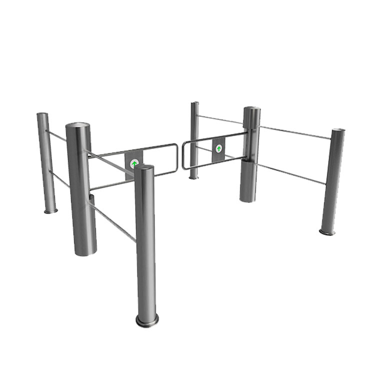 Supermarket Security Entrance Swing Barrier Turnstile